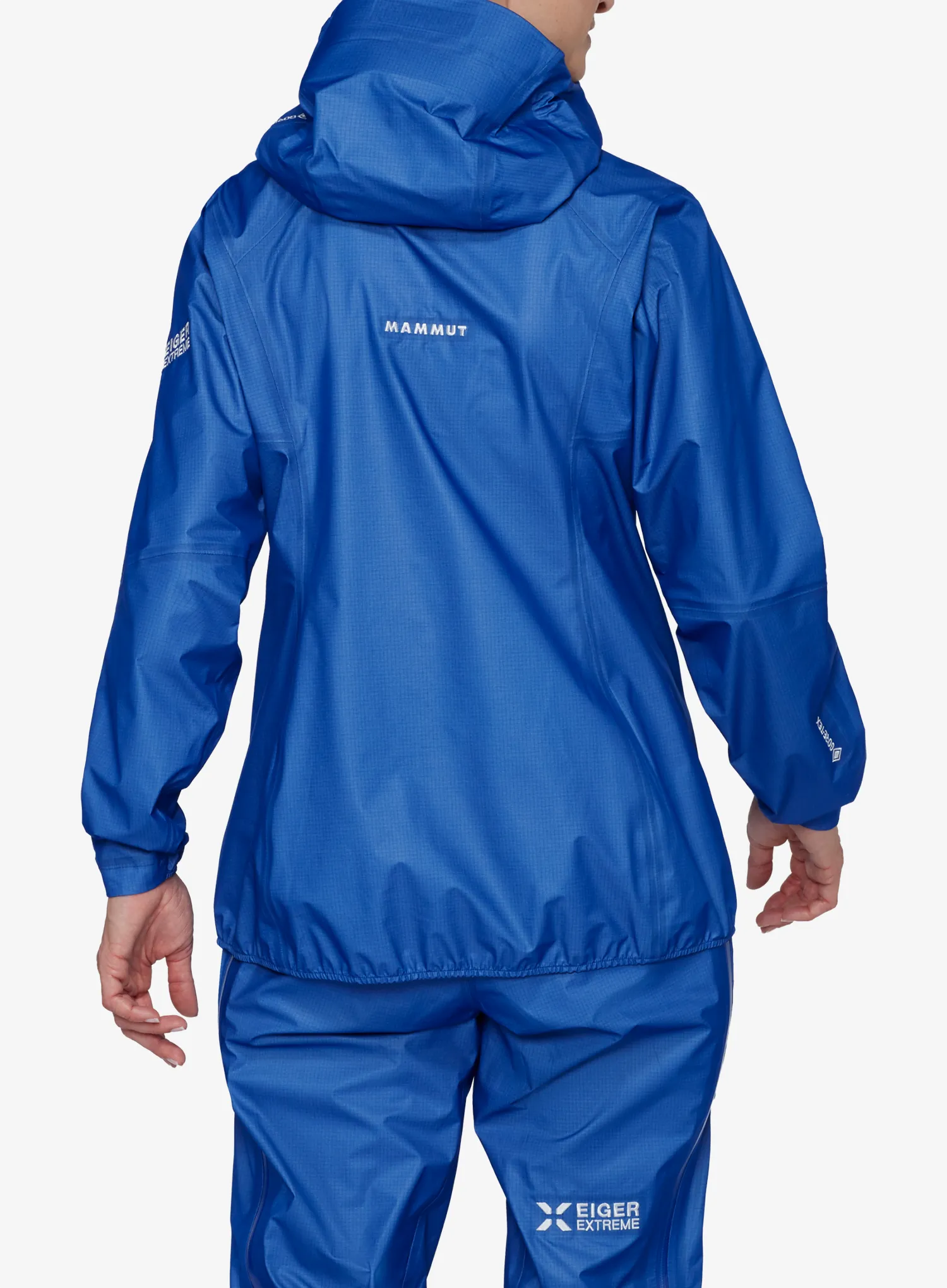 Ženske GORE-TEX jakna Mammut Eiger Nordwand Light HS Hooded Jacket - eiger blue