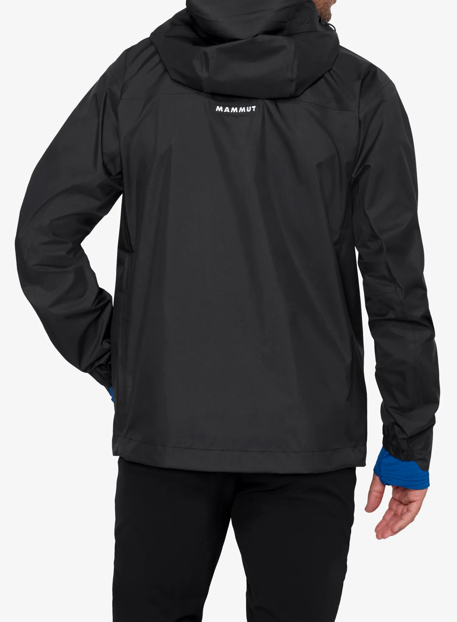 Nepremočljiva jakna Mammut Taiss Light HS Hooded Jacket - black
