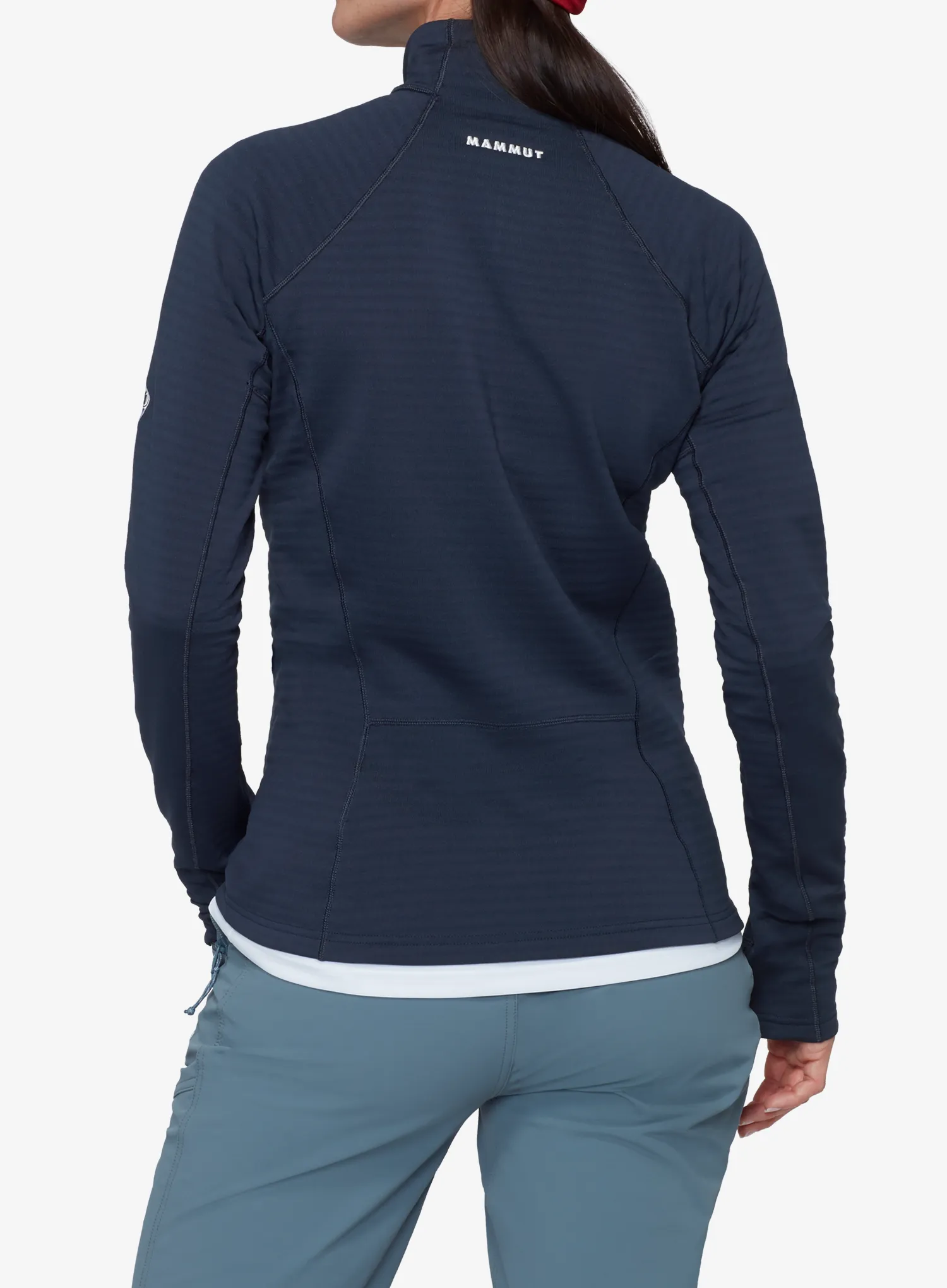 Ženska jopica z zadrgo Mammut Taiss ML Jacket - marine