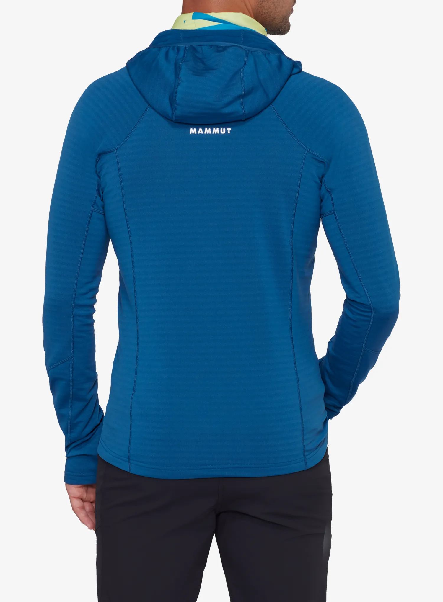 Flis jopa s kapuco Mammut Taiss ML Hooded Jacket - tschiel