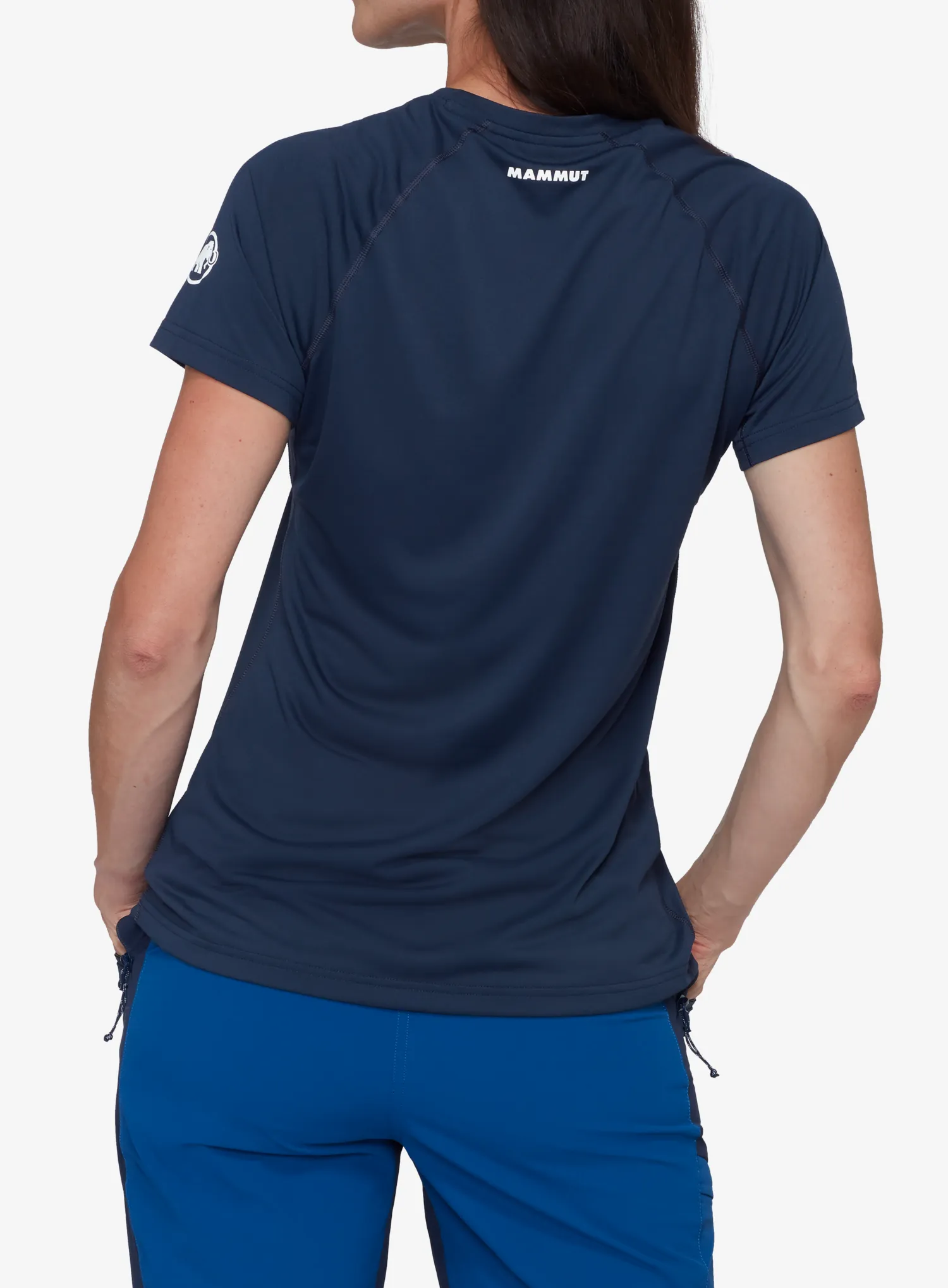 Ženska majica Mammut Ducan FL T-Shirt - marine