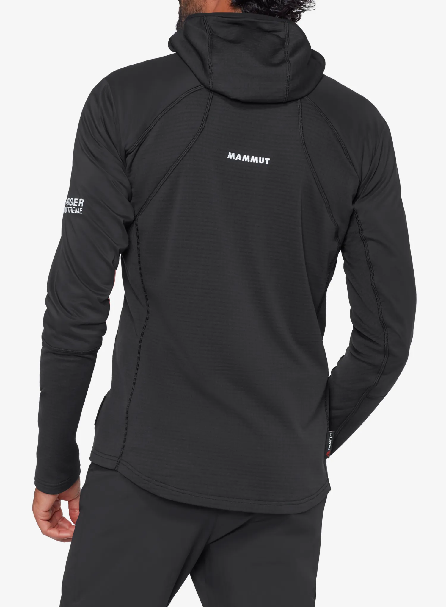 Softshell jakna Mammut Eiger Nordwand IN Flex Air Hybrid Hooded Jacket - black