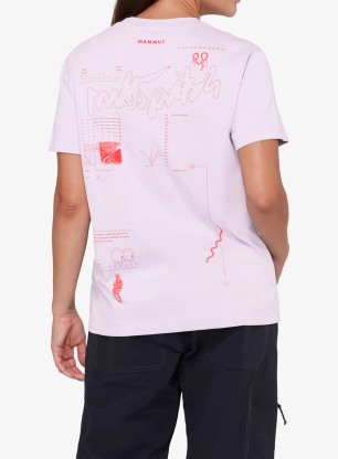 Ženska majica Mammut Mammut Base T-Shirt Multi-Pitch - alpine calamint