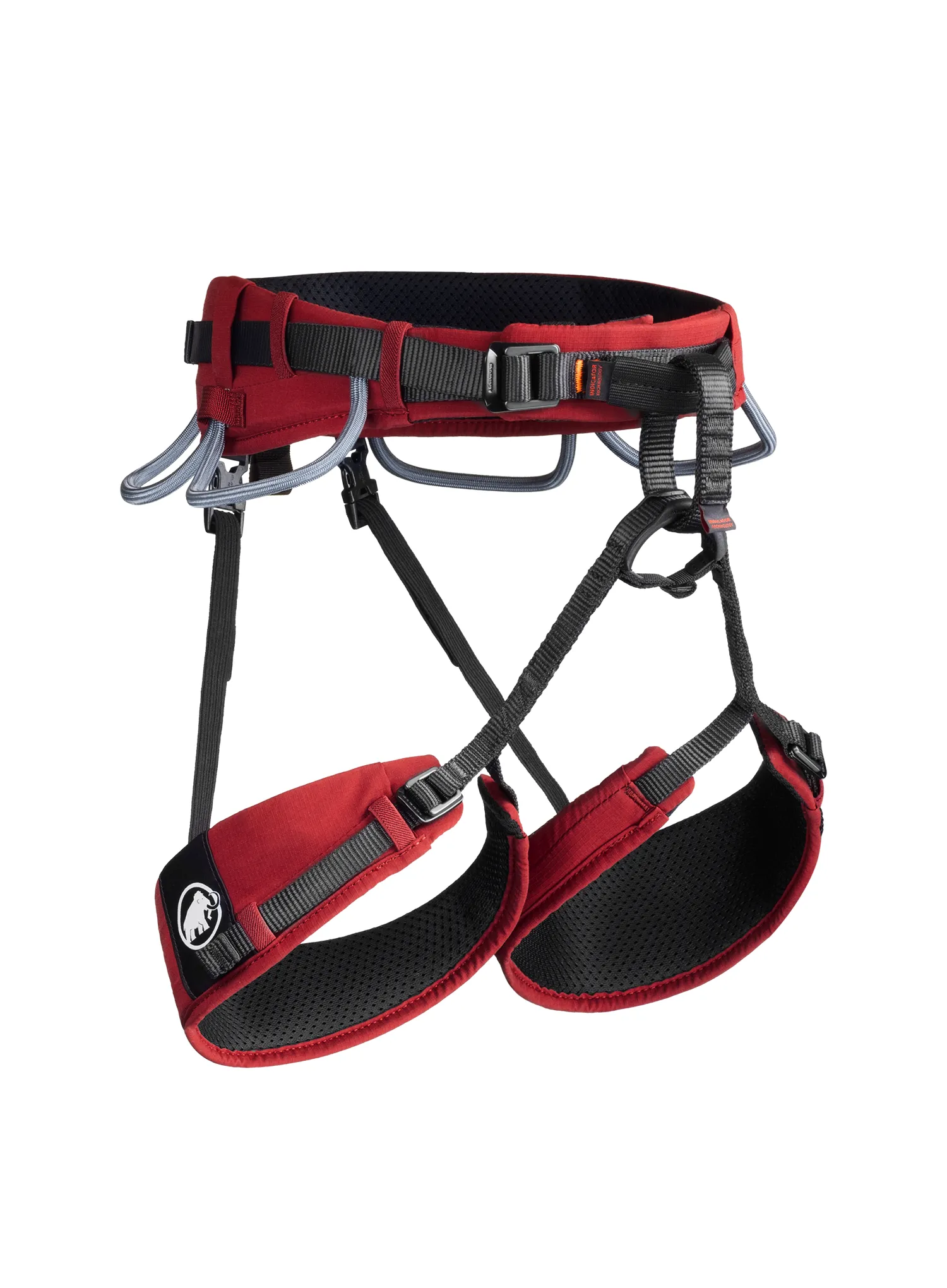 Ženski plezalni pas Mammut Ophir 3 Slide 2.0 Harness - dark red/strata