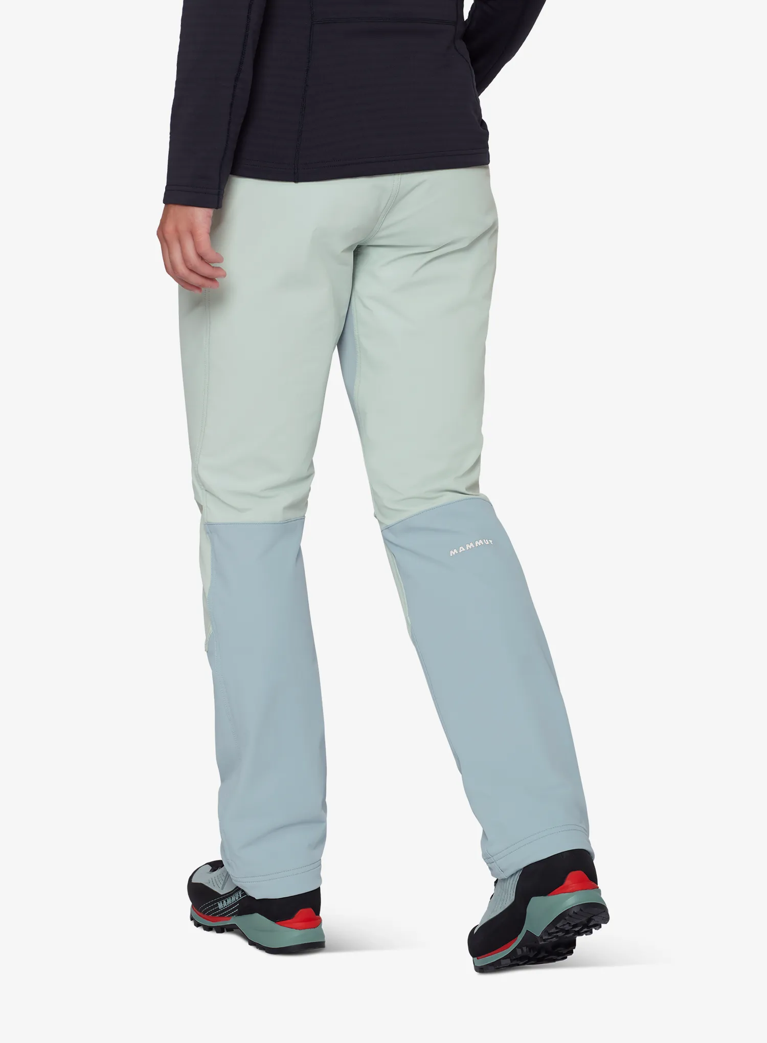 Ženske treking hlače Mammut Taiss SO Pants - nebla/silver sage