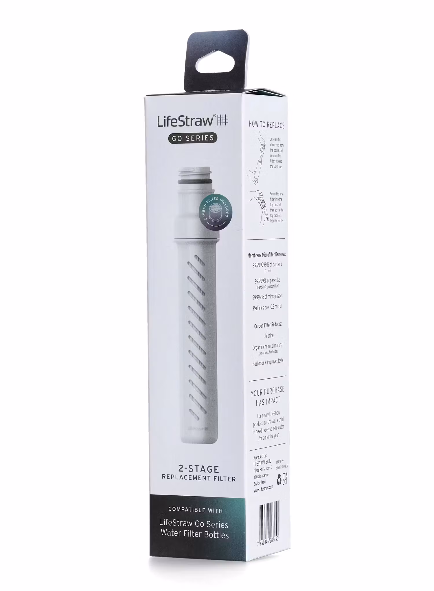 Filter za vodo Lifestraw Go Series Replacement Membrane Microfilter