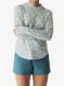 Ženska jopa s kapuco Kavu Sunlite Hoodie - mystic garden