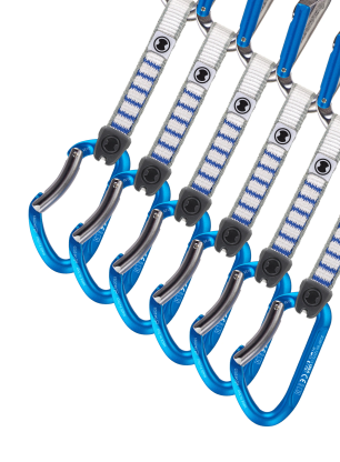 Sistem vponk SKYLOTEC Salto NY - 6 Pack 12 cm - titanium/electricblue