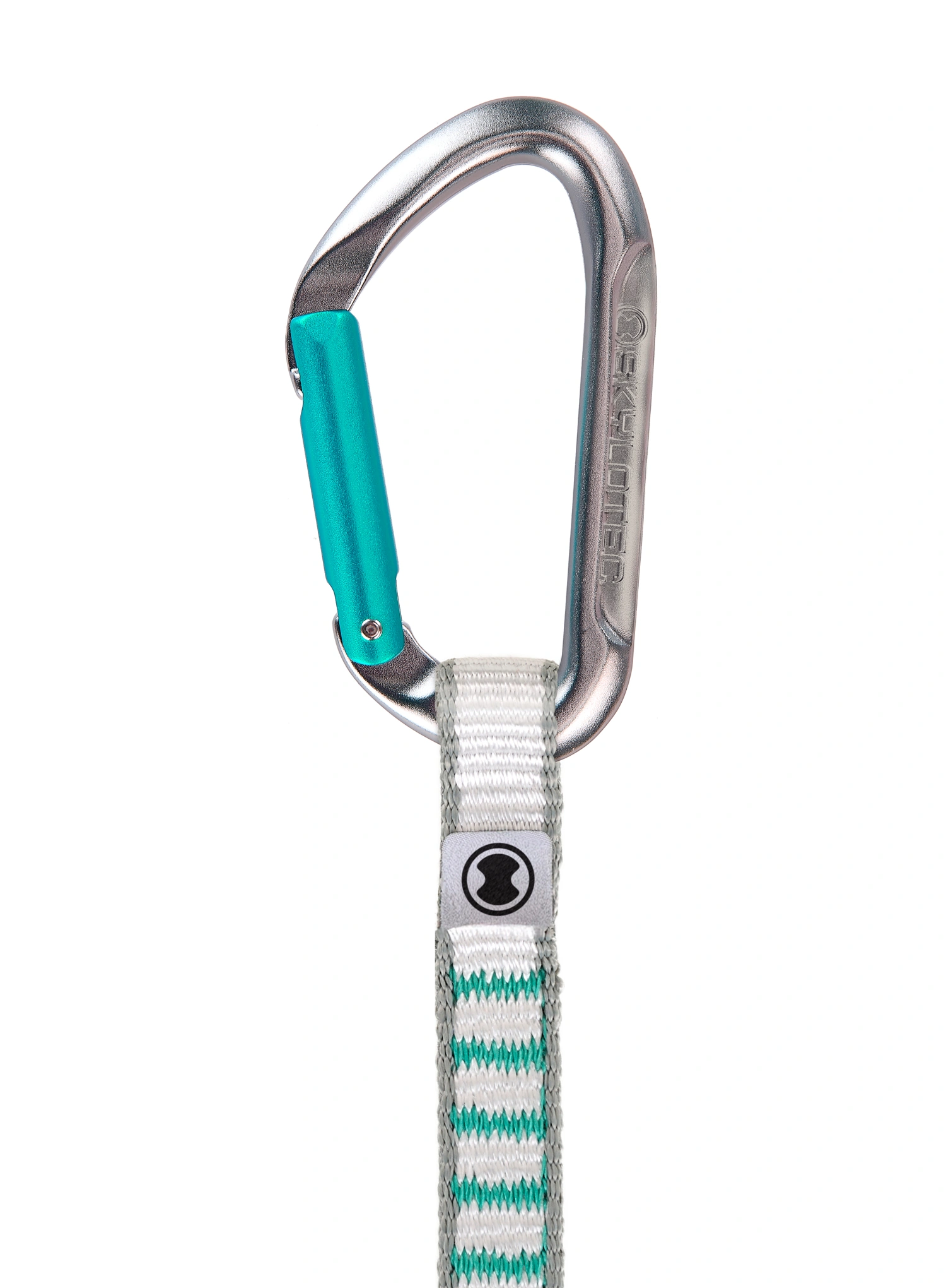 Sistem vponk SKYLOTEC Salto NY 12 cm - titanium/aquamarine