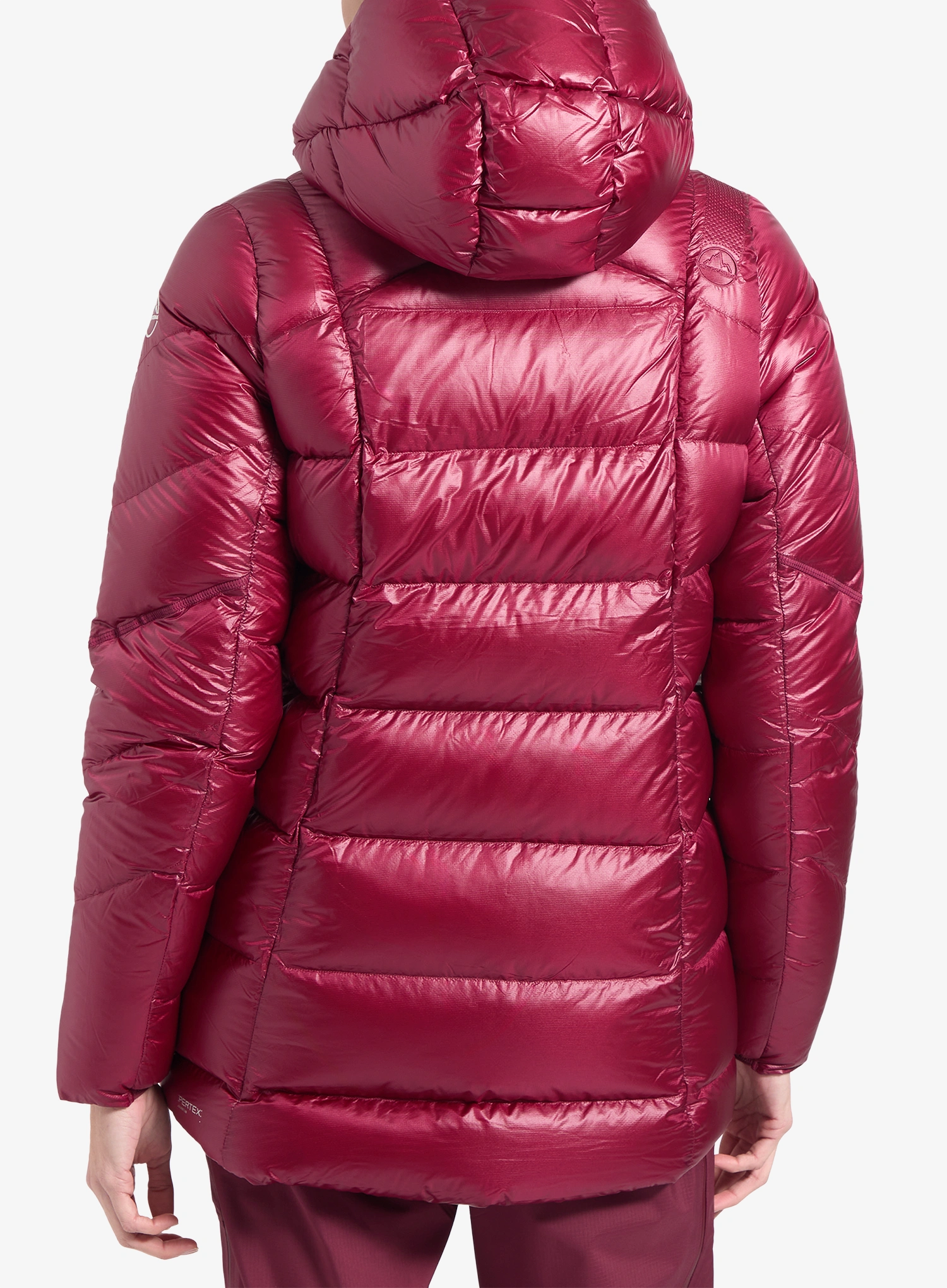 Ženska puhovka La Sportiva Supercouloir Down Jacket - redwood