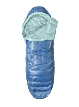 Ženska puhasta spalna vreča Nemo Riff 30 Long (183 cm) - azure/azure
