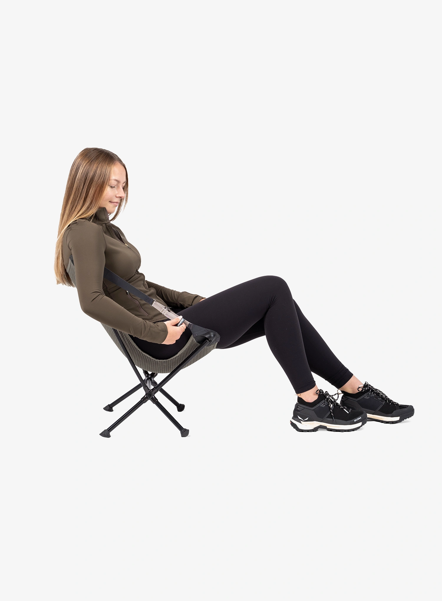 Zložljiv stol Nemo Moonlite Reclining Camp Chair - smokey olive
