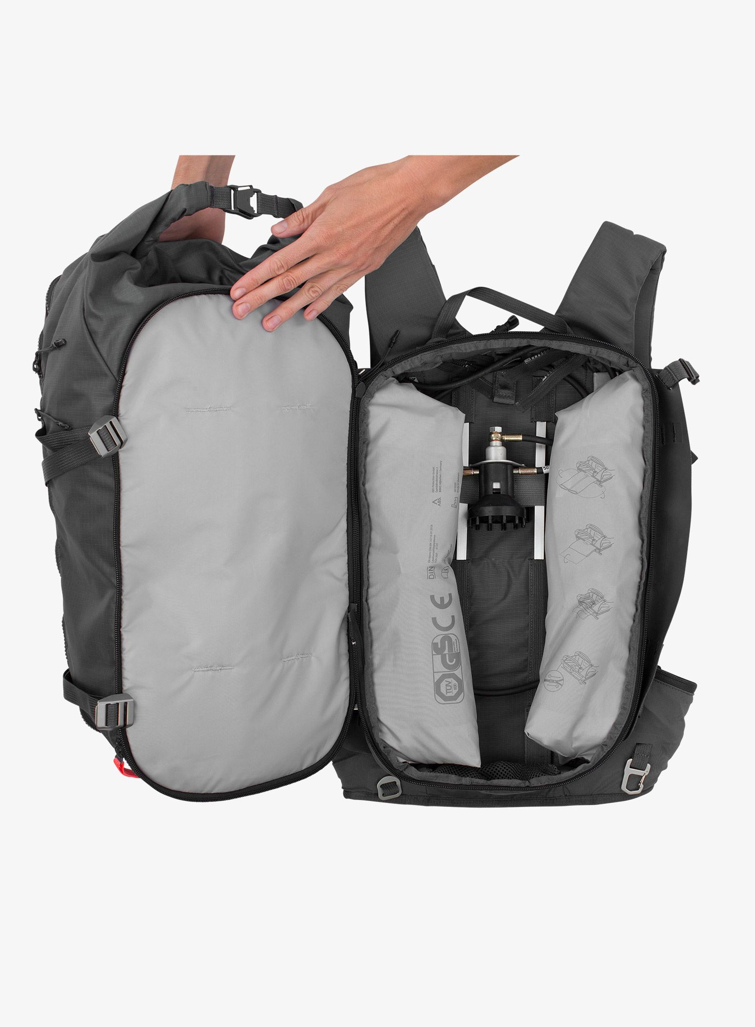 Lavinski nahrbtnik ABS A.Light Tour 40L - slate