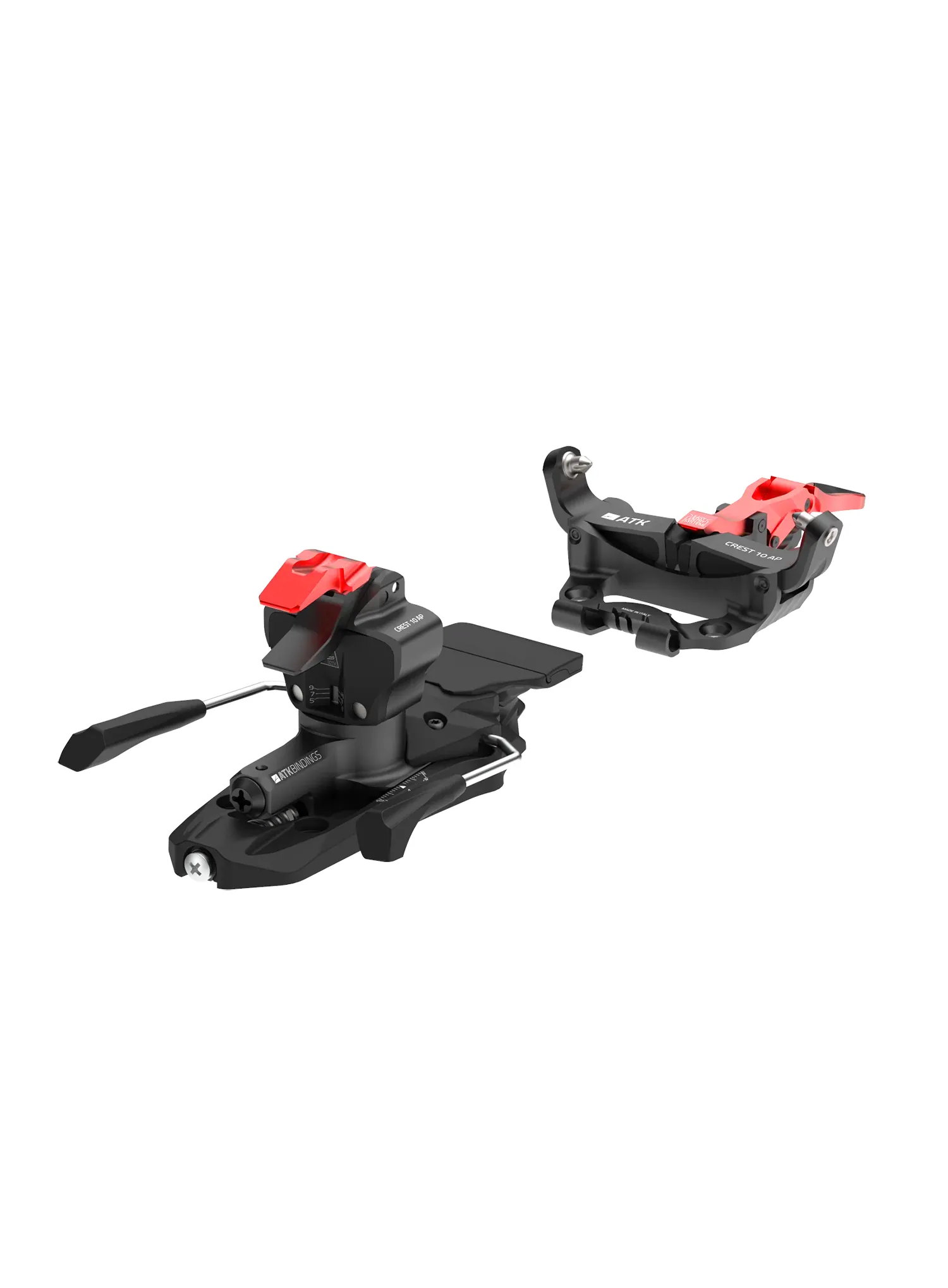 Vezi za turno smučanje ATK Crest 10 - red/red