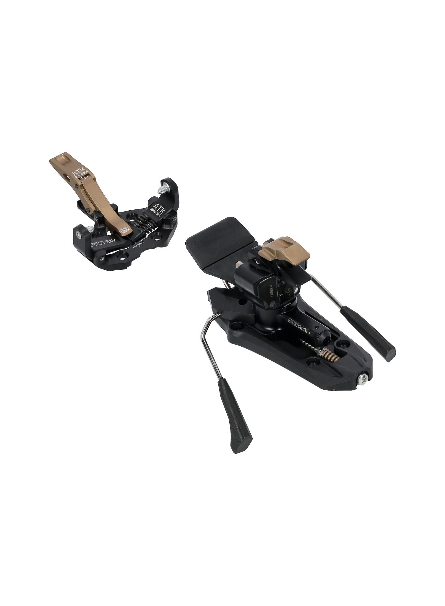 Vezi za turno smučanje ATK Crest 8 AP - light bronze/black