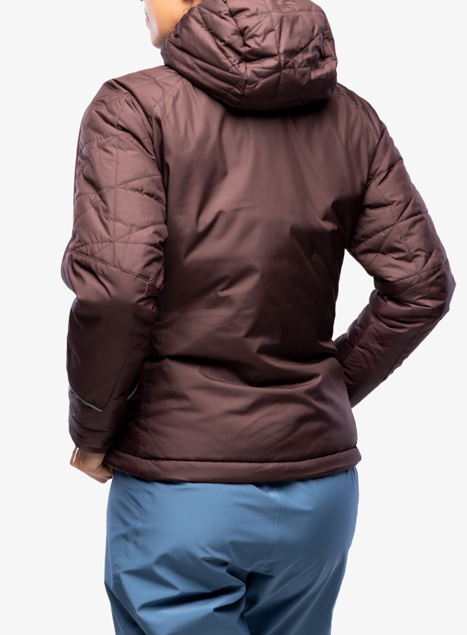Ženska sintetična jakna adidas TERREX Multi Insulation Hooded Jacket - shabrn