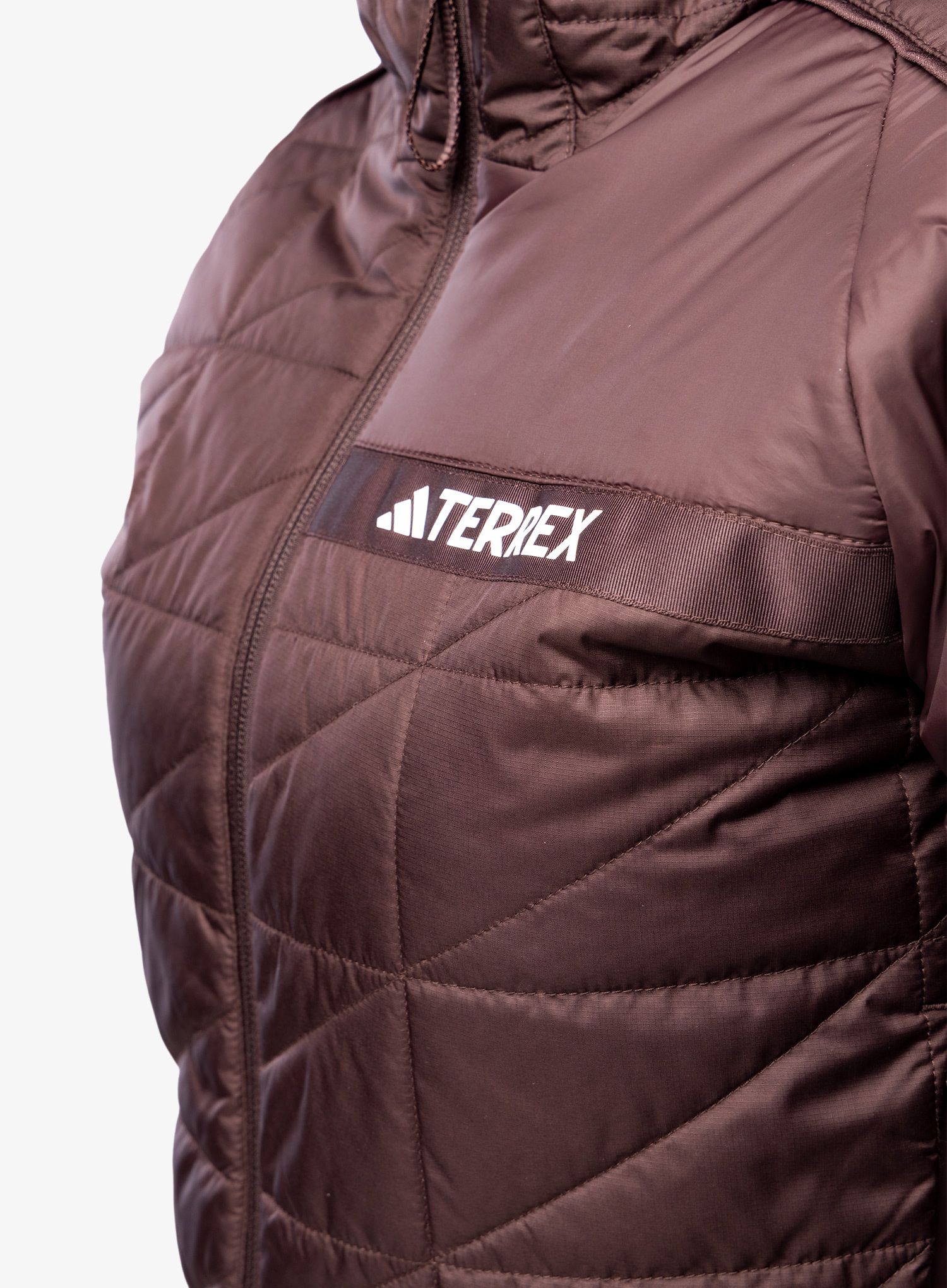 Ženska sintetična jakna adidas TERREX Multi Insulation Hooded Jacket - shabrn
