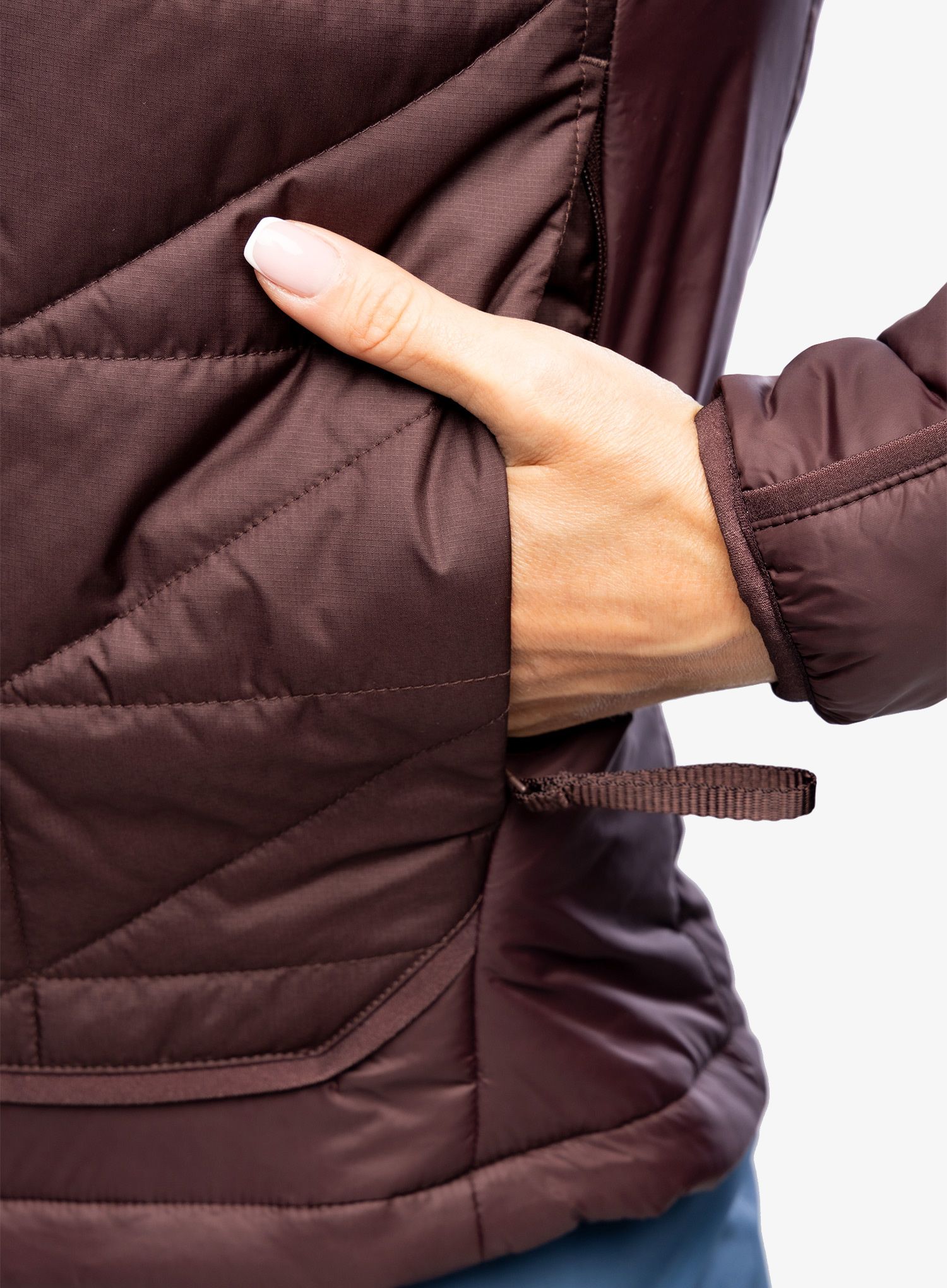 Ženska sintetična jakna adidas TERREX Multi Insulation Hooded Jacket - shabrn