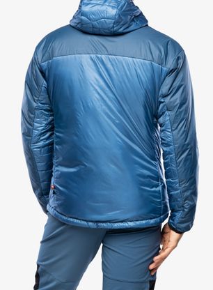 Sintetična jakna adidas TERREX Xperior Varilite PrimaLoft Hooded Jacket - wonder steel