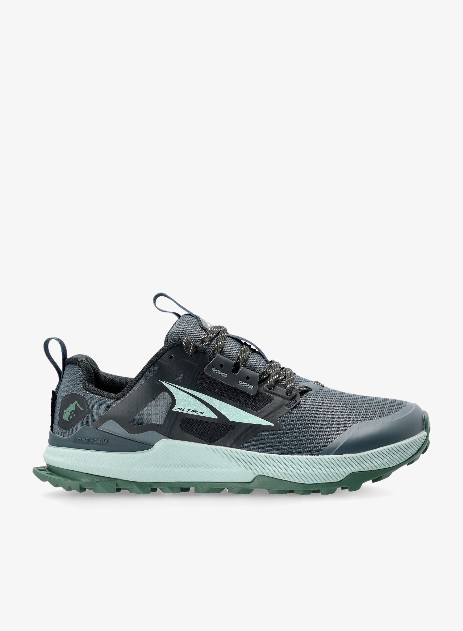 Ženski tekaški čevlji Altra Lone Peak 8 - black/gray