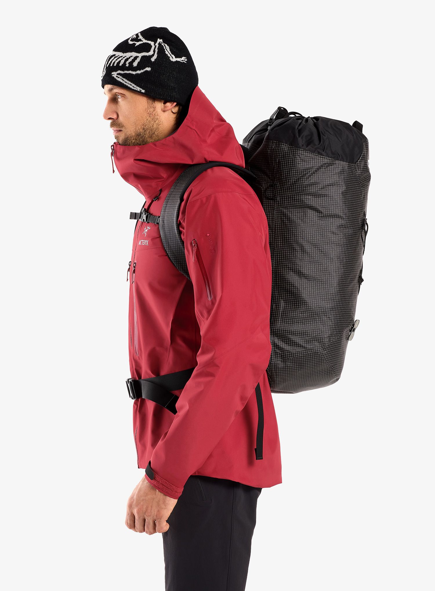 Plezalni nahrbtnik Arcteryx Alpha FL 40 - black/black
