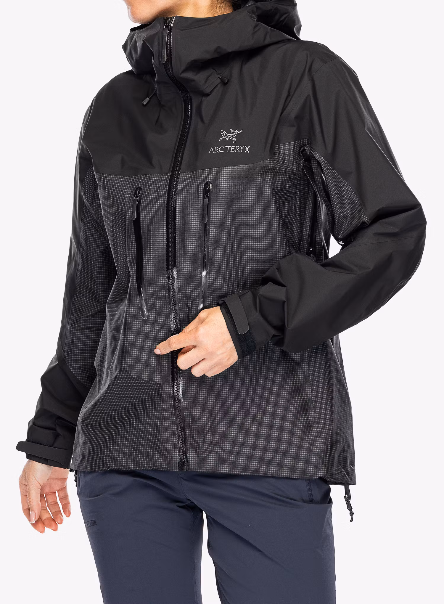 Ženska nepremočljiva jakna Arcteryx Alpha Jacket - black