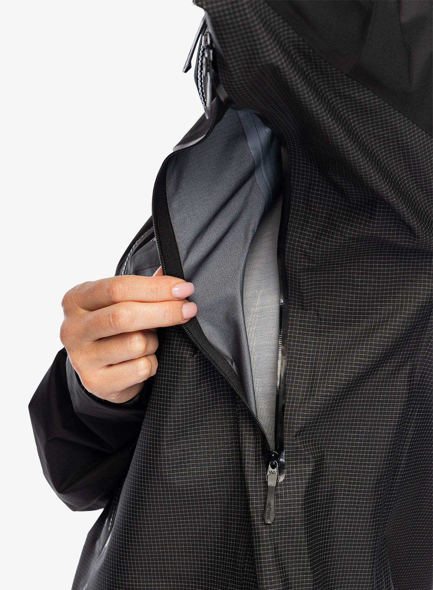 Ženska nepremočljiva jakna Arcteryx Alpha Jacket - black