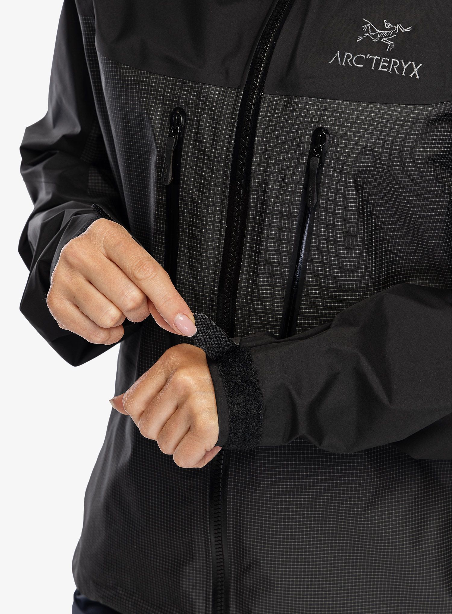 Ženska nepremočljiva jakna Arcteryx Alpha Jacket - black