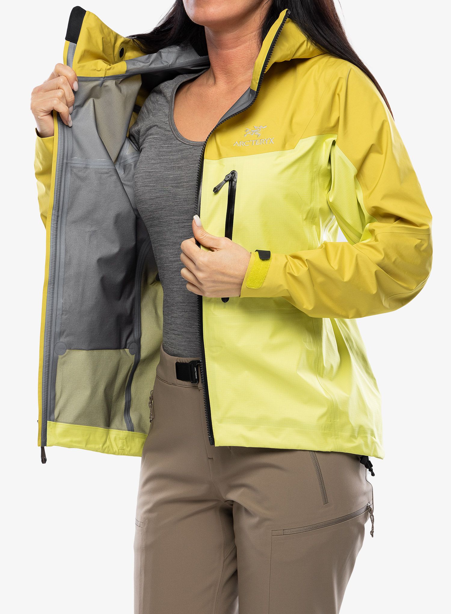 Ženske GORE-TEX jakna Arcteryx Alpha Jacket - euphoria/lampyre