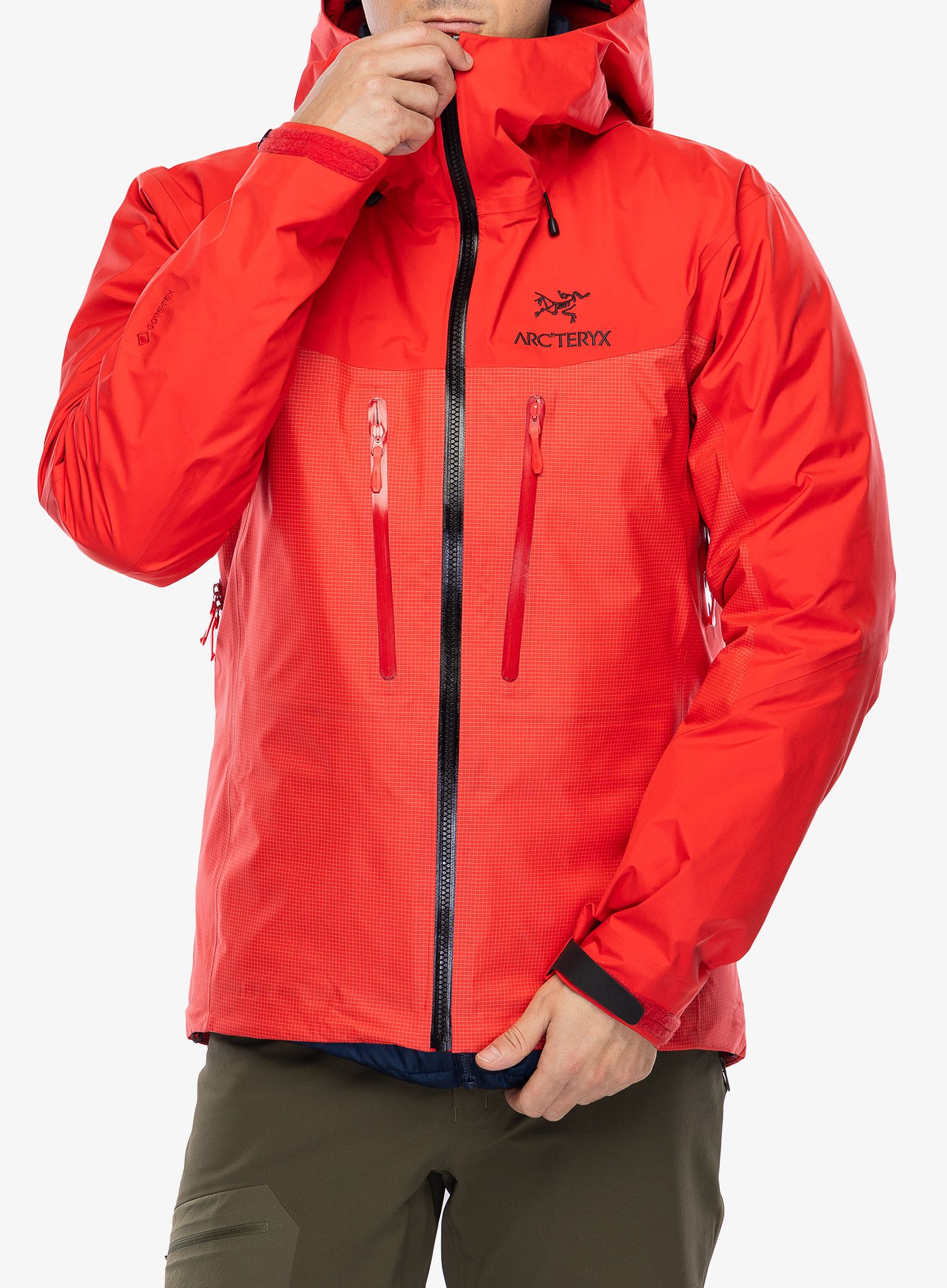 GORE-TEX jakna Arcteryx Alpha Jacket - light tanager