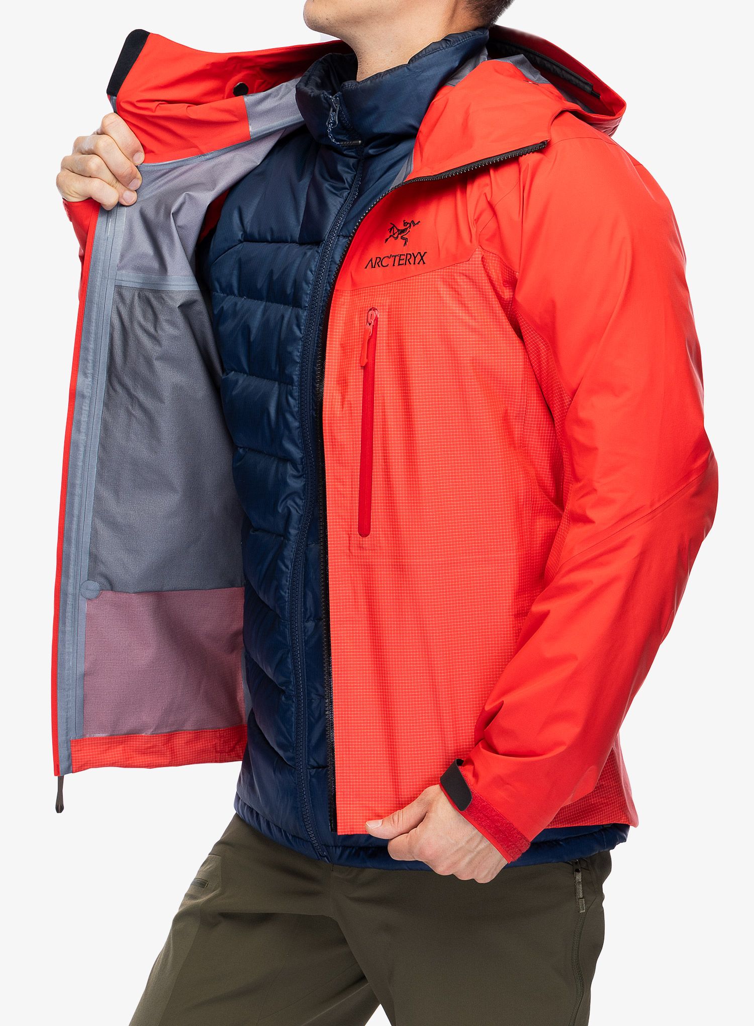GORE-TEX jakna Arcteryx Alpha Jacket - light tanager