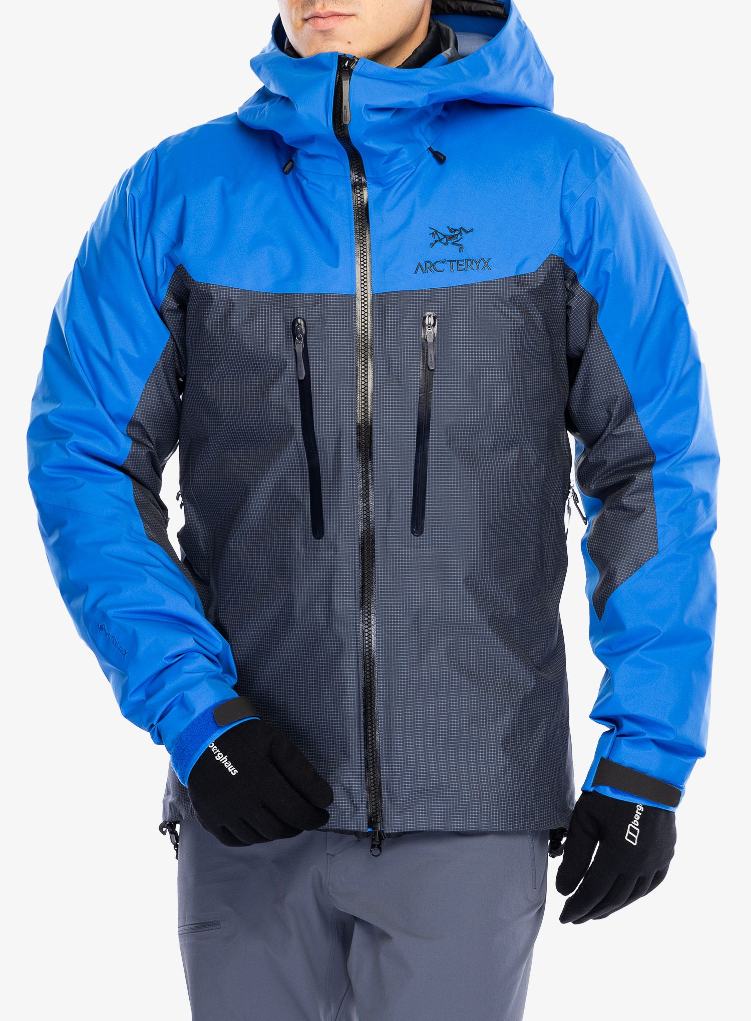 Nepremočljiva jakna Arcteryx Alpha Jacket - lt vitality/black sapphire