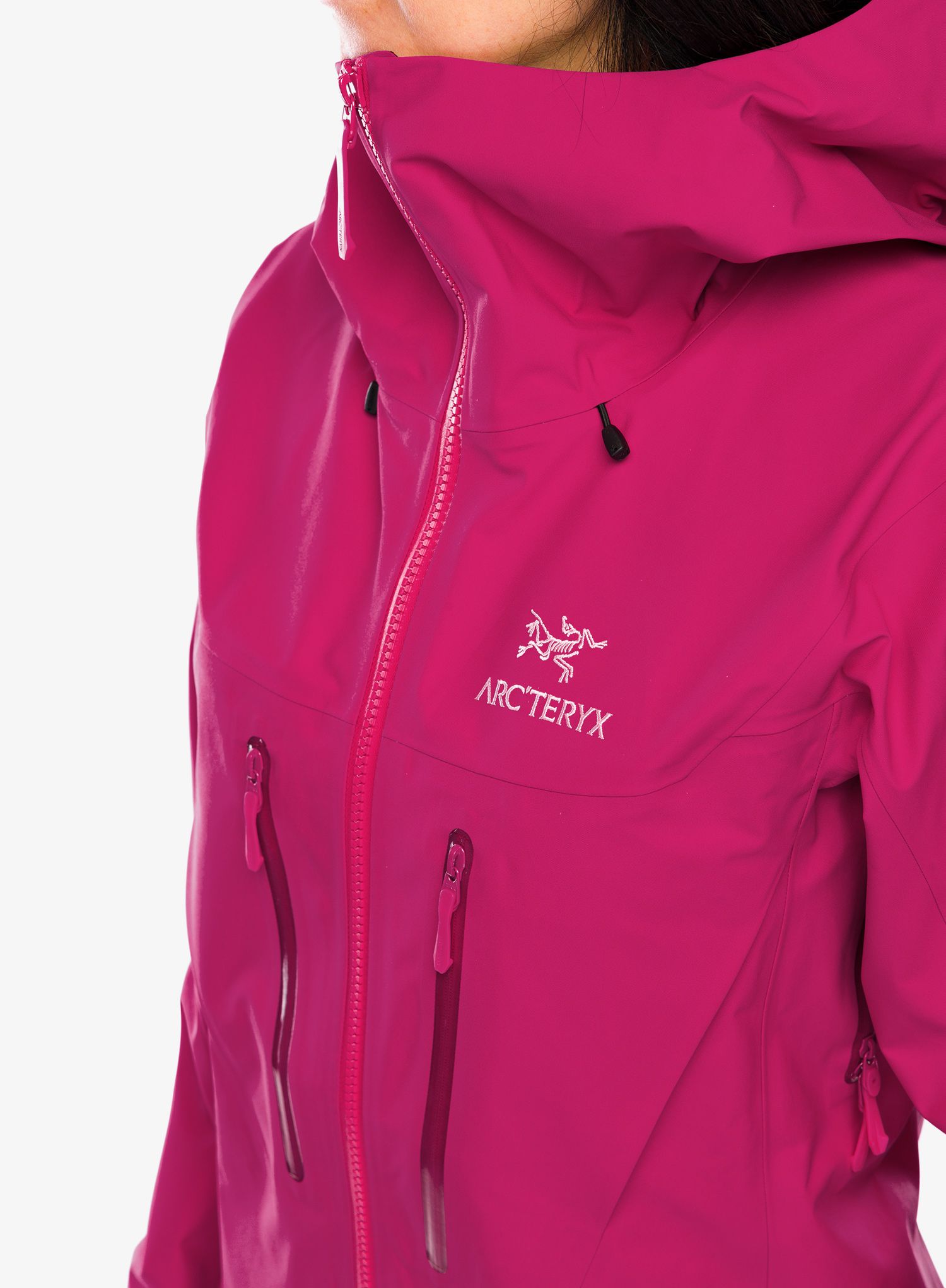 Ženska nepremočljiva jakna Arcteryx Alpha SV Jacket - amaranthus