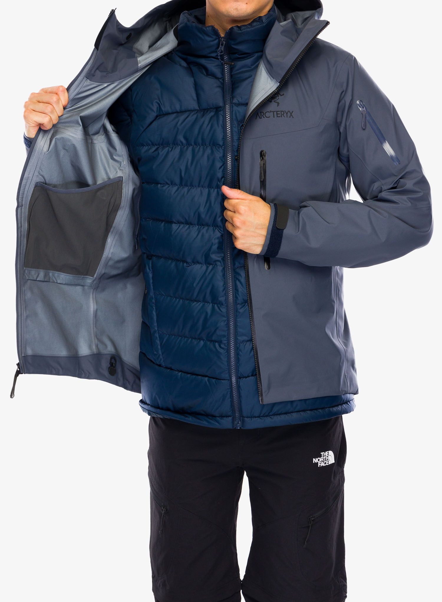 GORE-TEX jakna Arcteryx Alpha SV Jacket - dk stratus