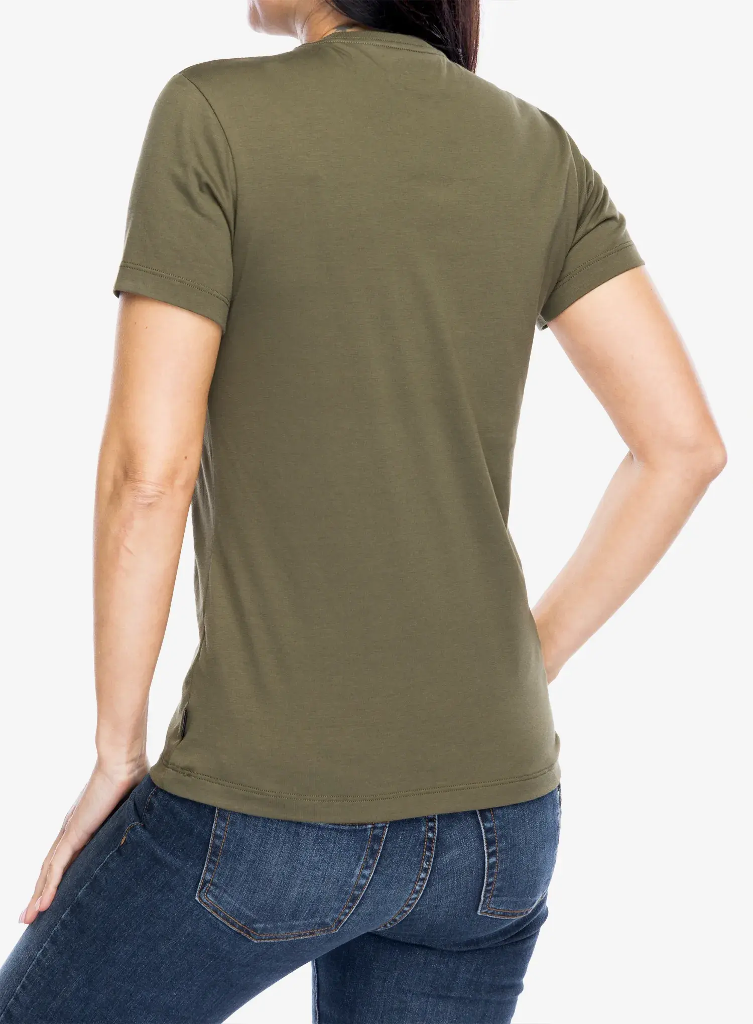 Ženska bombažna majica Arcteryx ArcWord Cotton T-Shirt SS - tatsu/forage