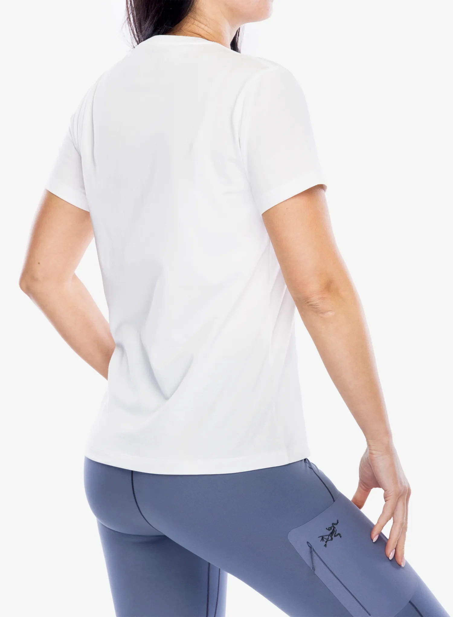 Ženska majica s potiskom Arcteryx ArcWord Cotton T-Shirt SS - white light