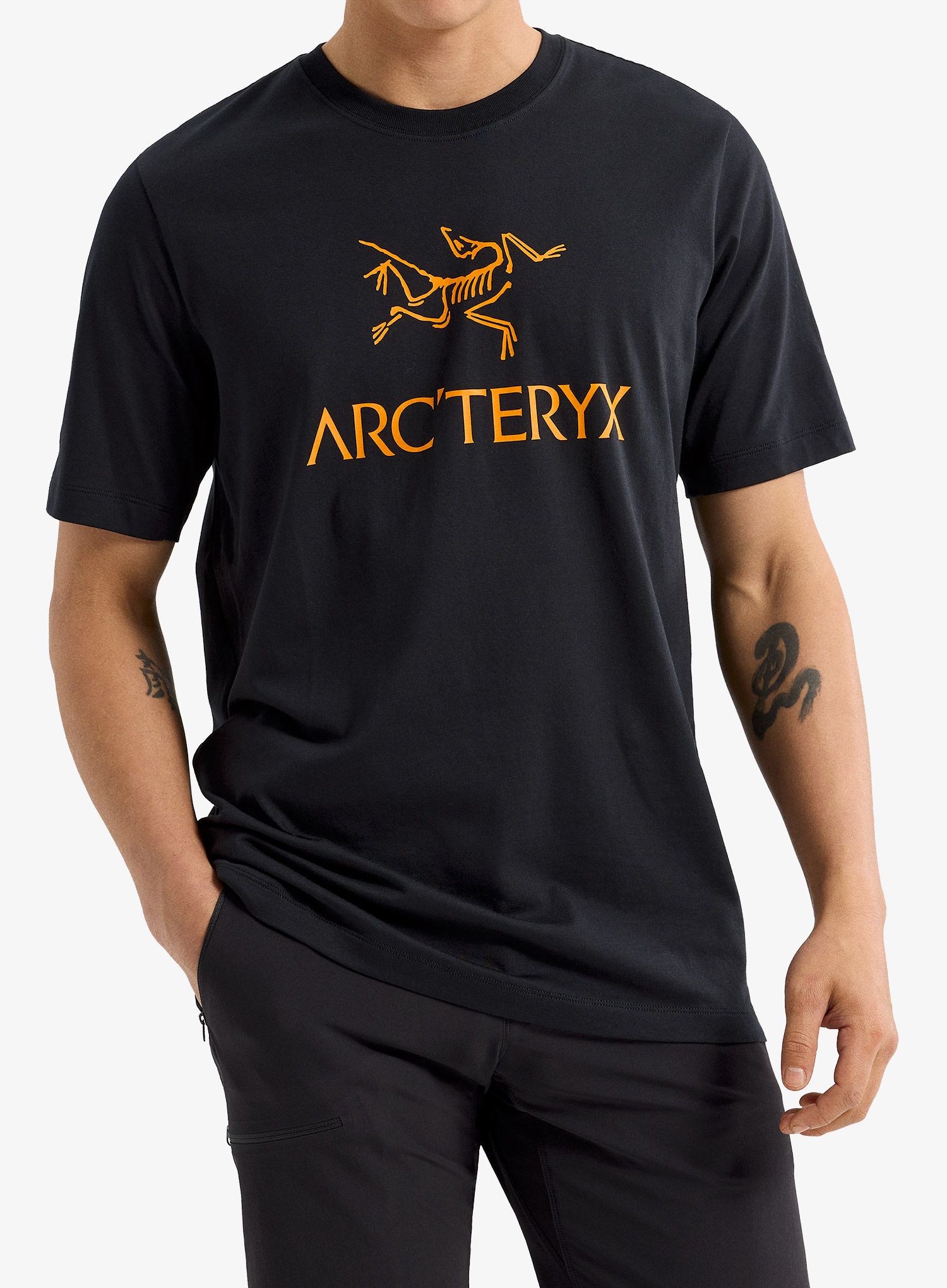 Majica s potiskom Arcteryx ArcWord Logo Shirt SS - black II