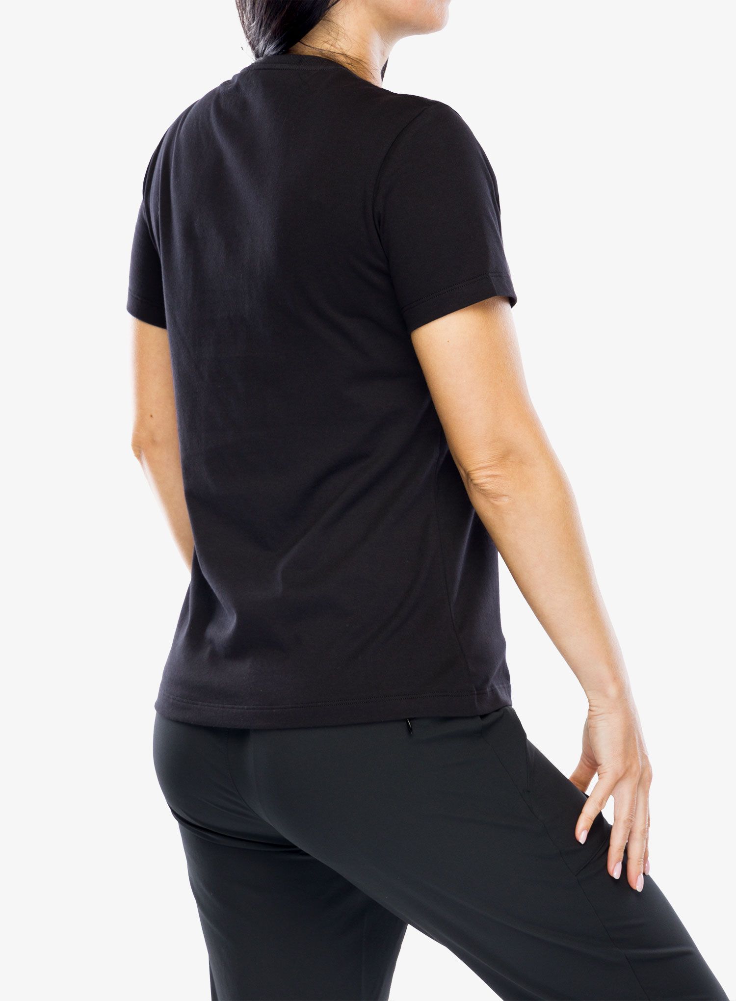 Ženska bombažna majica Arcteryx ArcWord Cotton T-Shirt SS - black