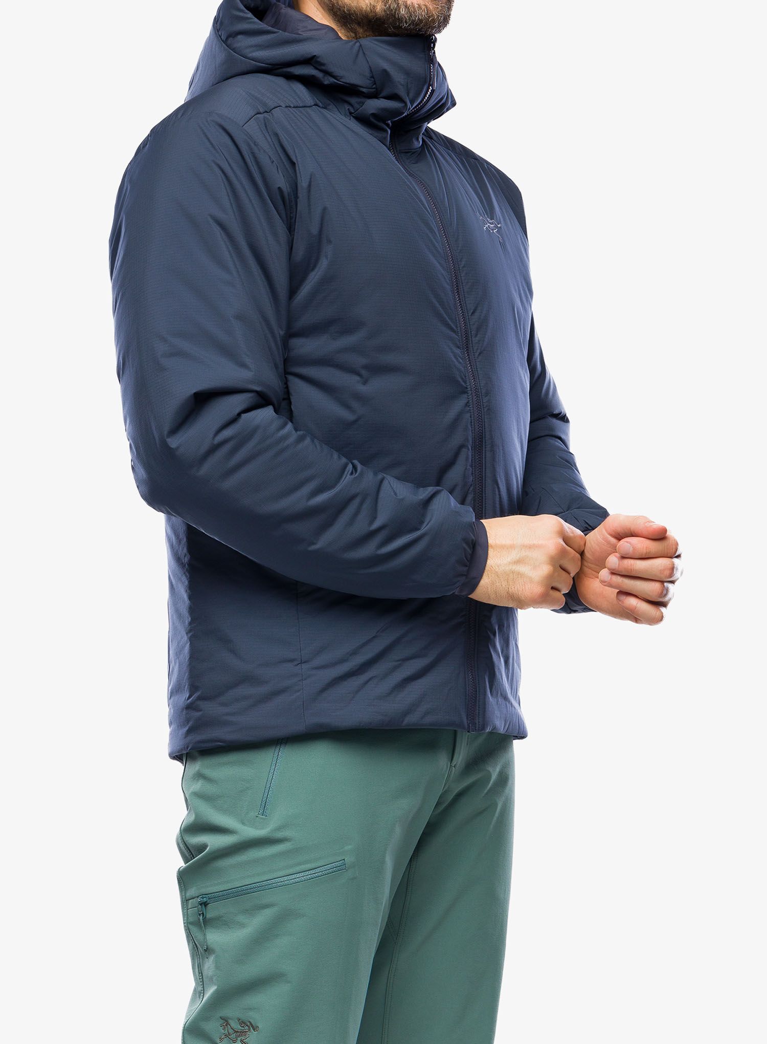 Sintetična jakna Arcteryx Atom Heavyweight Hoody - black sapphire