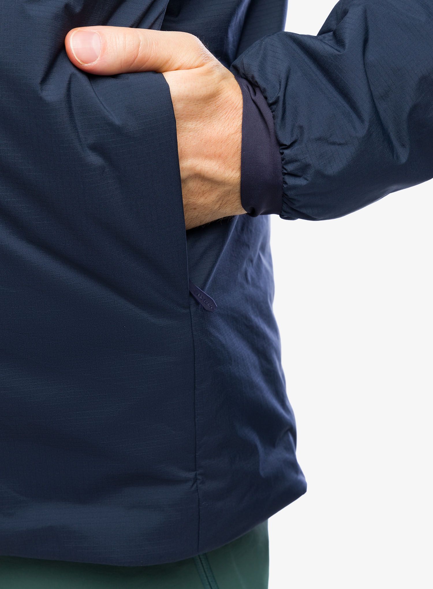 Sintetična jakna Arcteryx Atom Heavyweight Hoody - black sapphire
