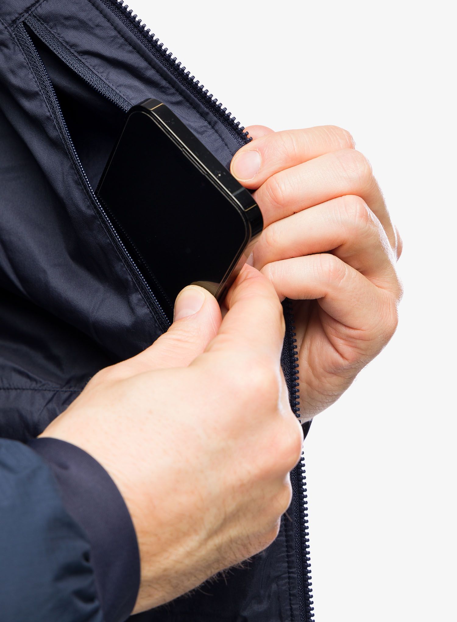 Sintetična jakna Arcteryx Atom Heavyweight Hoody - black sapphire