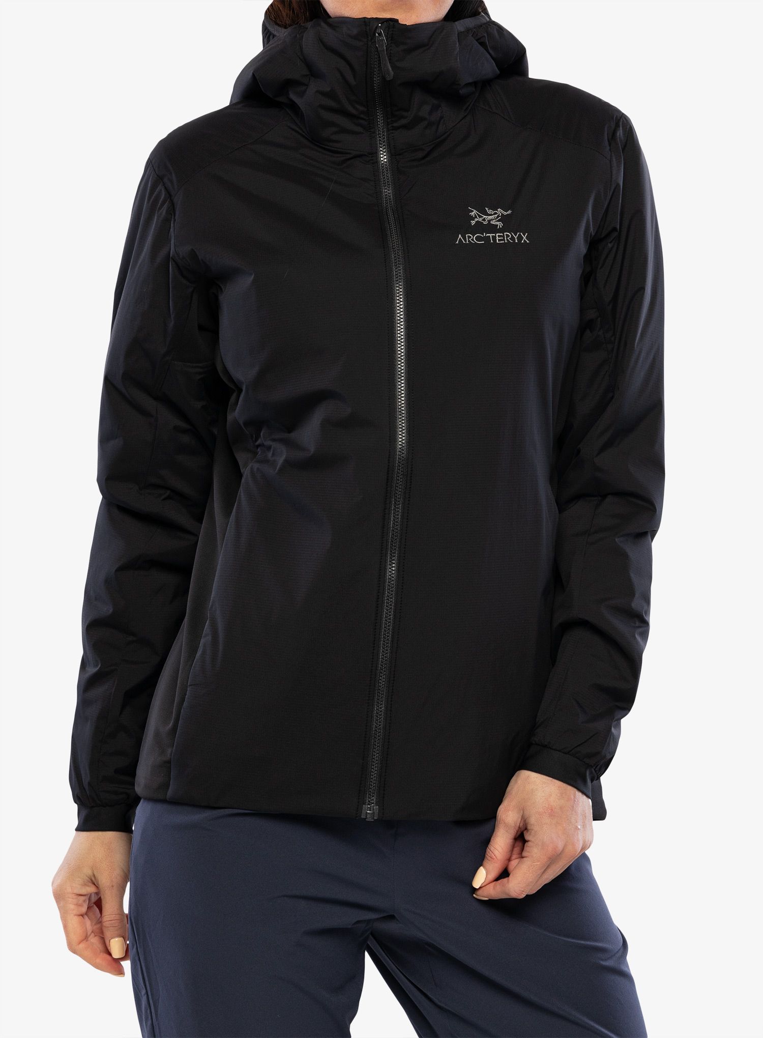 Sintetična jakna Arcteryx Atom Hoody - black