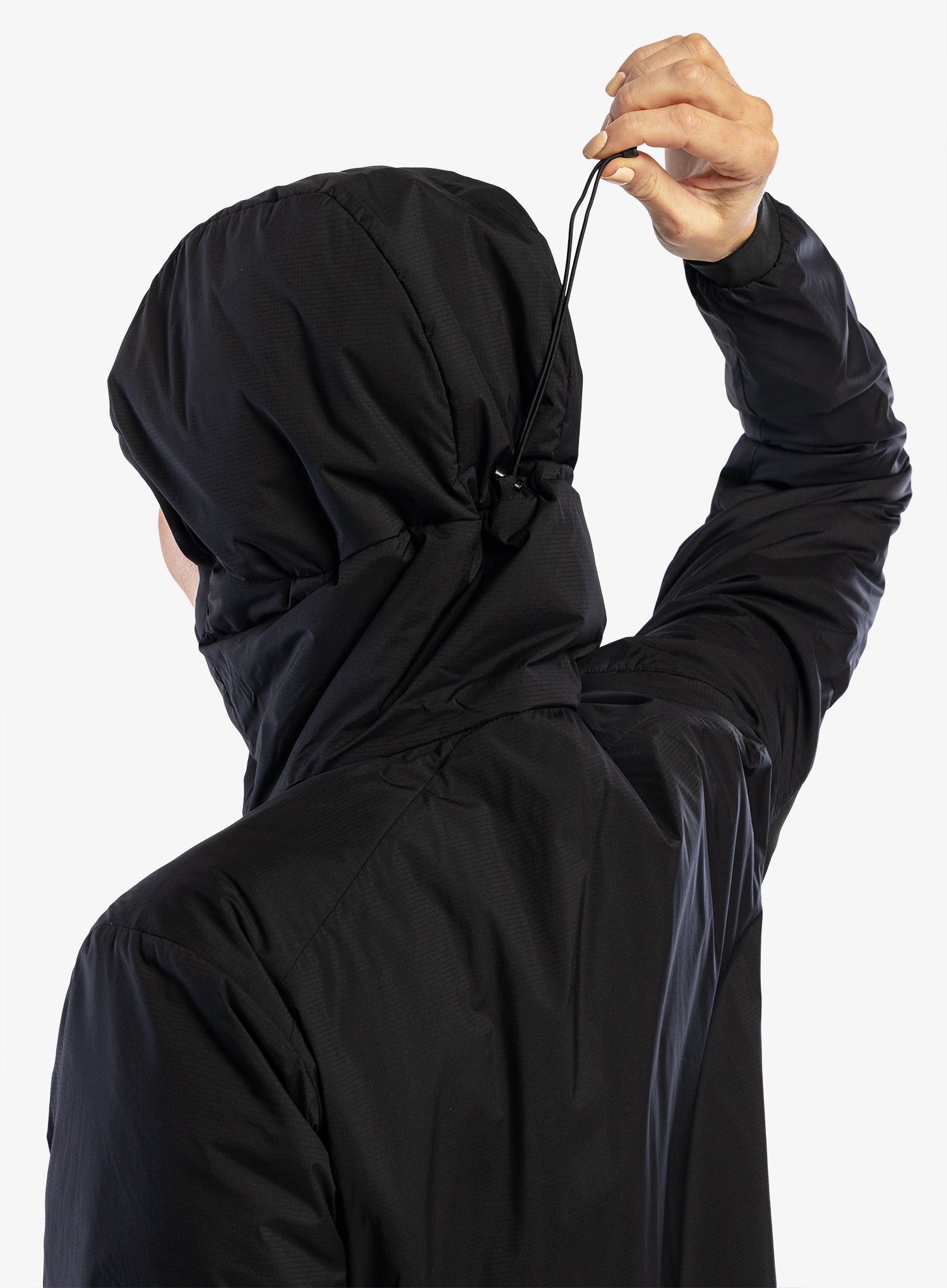 Sintetična jakna Arcteryx Atom Hoody - black