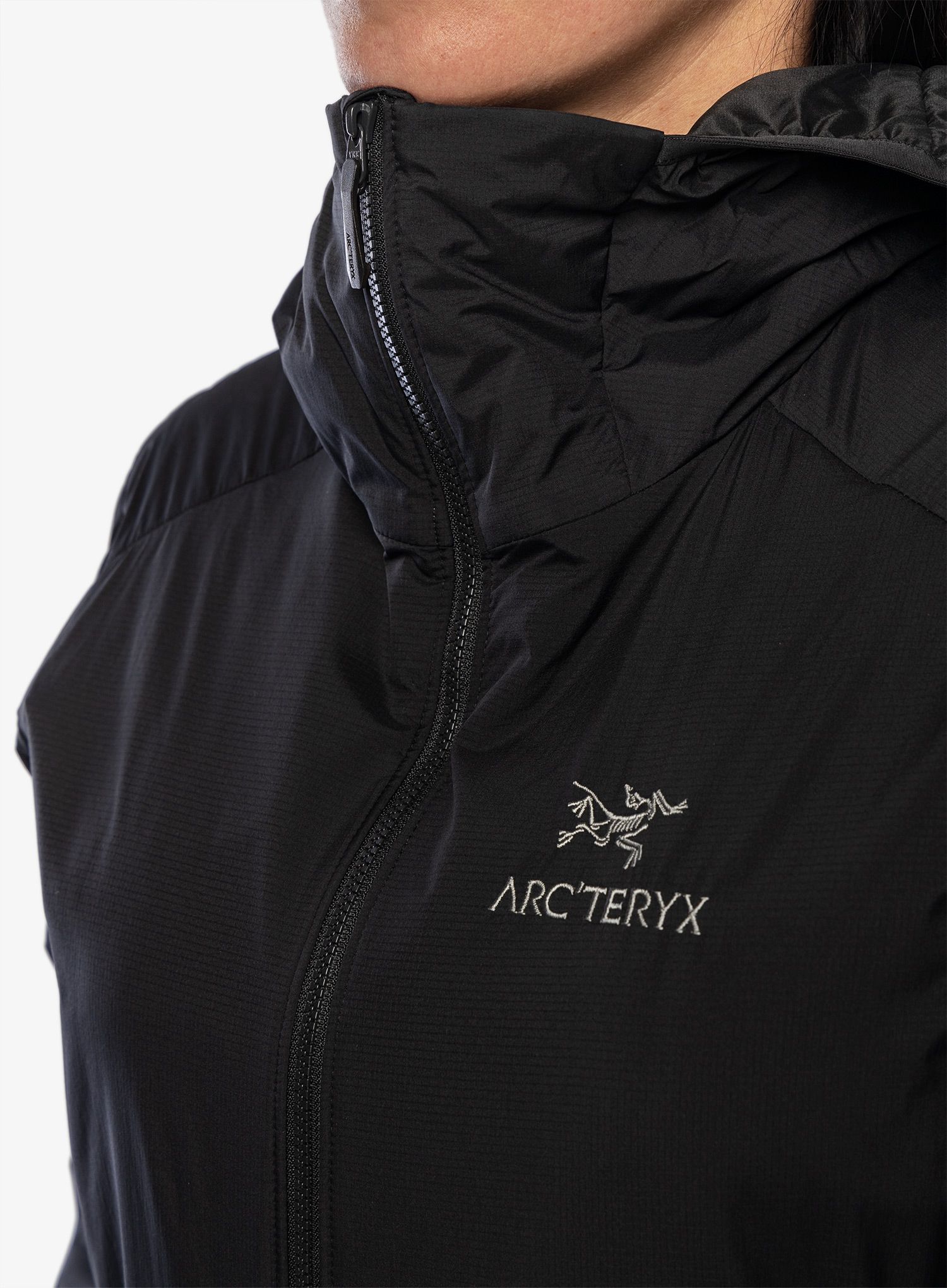 Sintetična jakna Arcteryx Atom Hoody - black