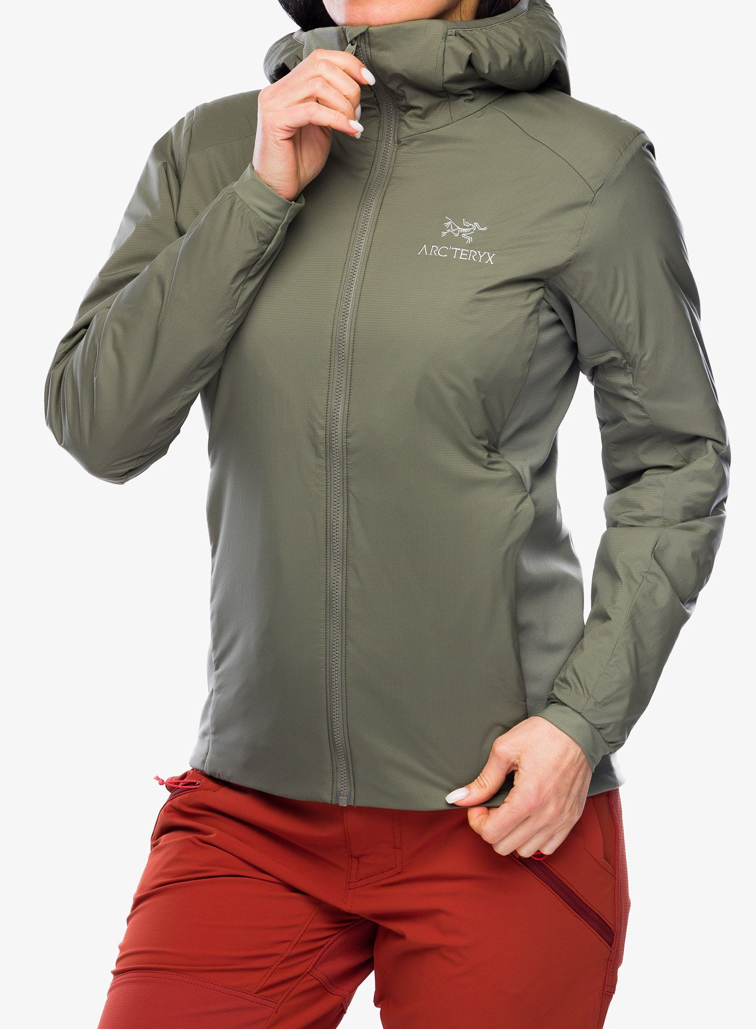 Ženska sintetična jakna Arcteryx Atom Hoody - forage II