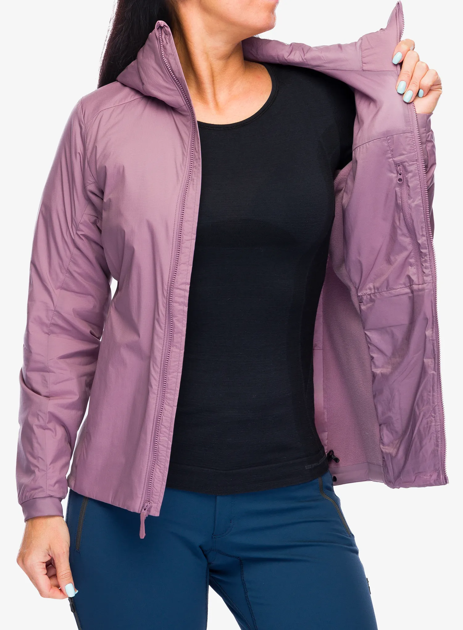 Ženska sintetična jakna Arcteryx Atom Hoody - interstellar