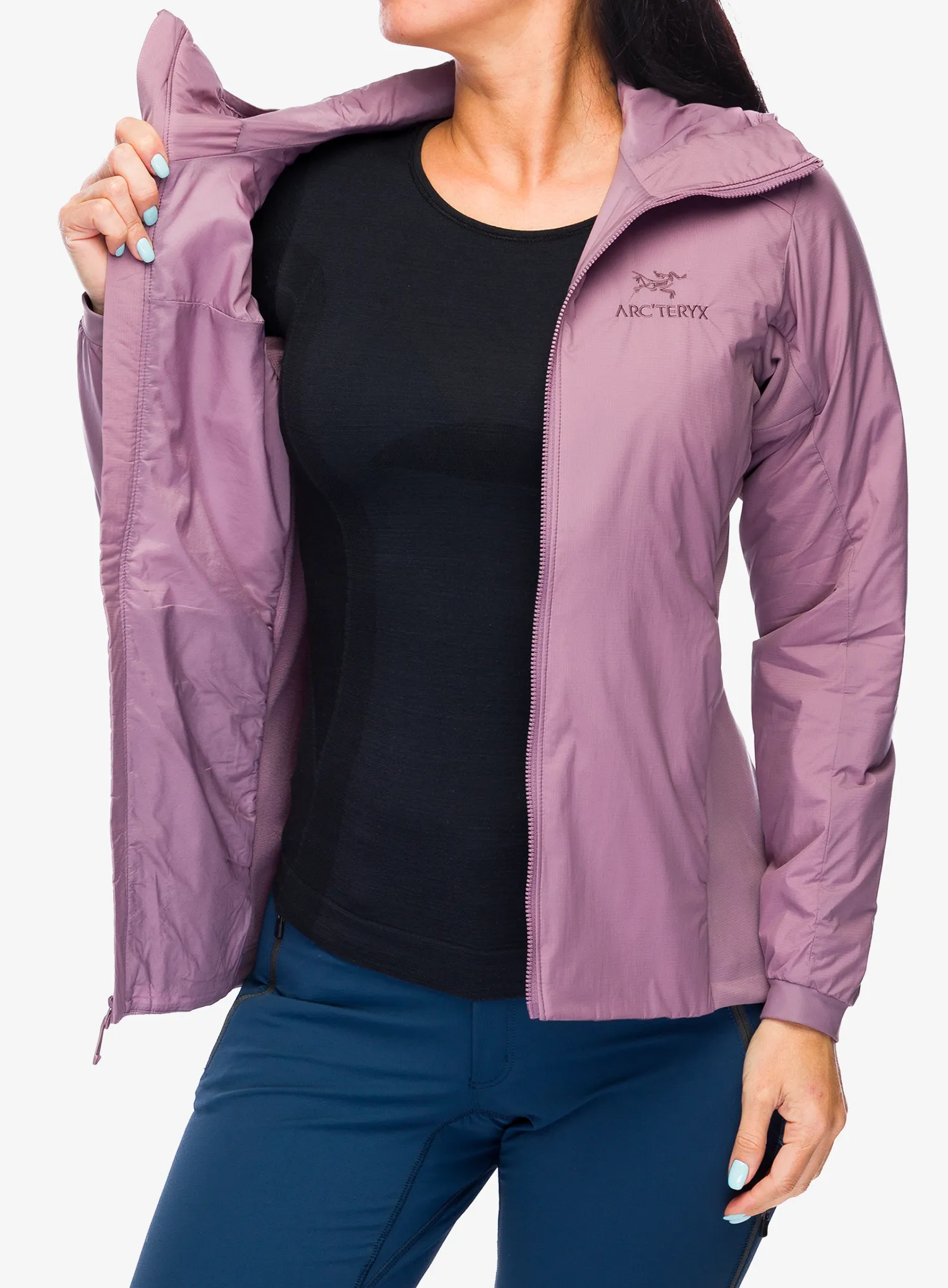 Ženska sintetična jakna Arcteryx Atom Hoody - interstellar