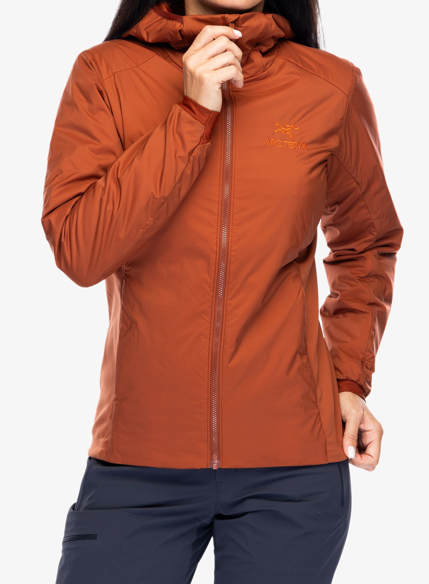 Ženska sintetična jakna Arcteryx Atom Hoody - sequoia