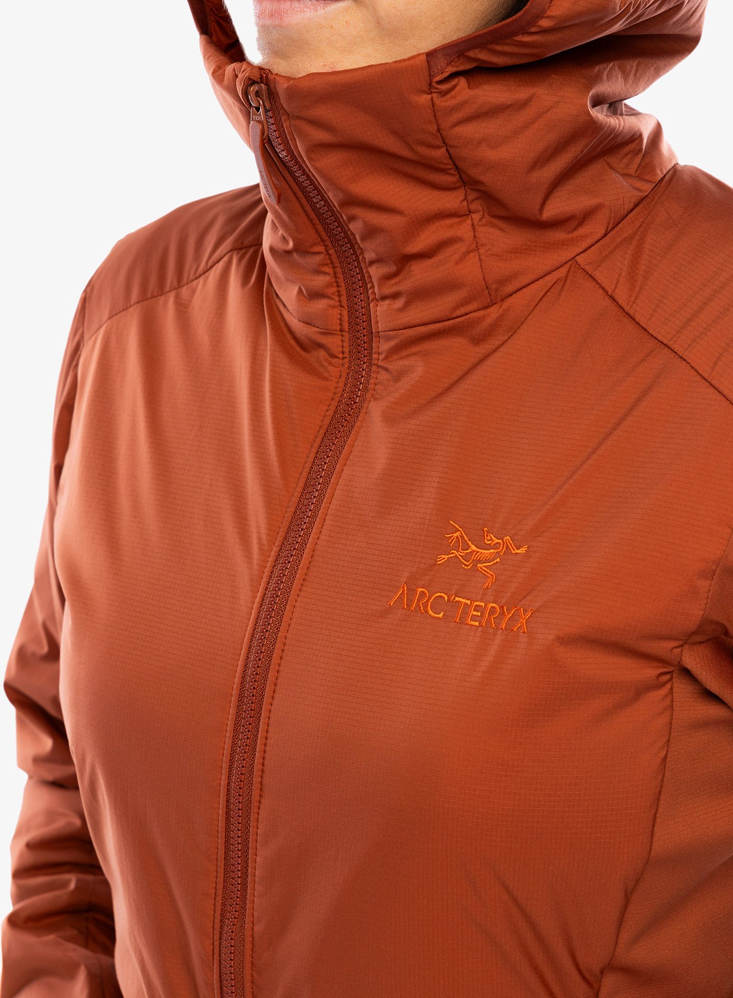 Ženska sintetična jakna Arcteryx Atom Hoody - sequoia