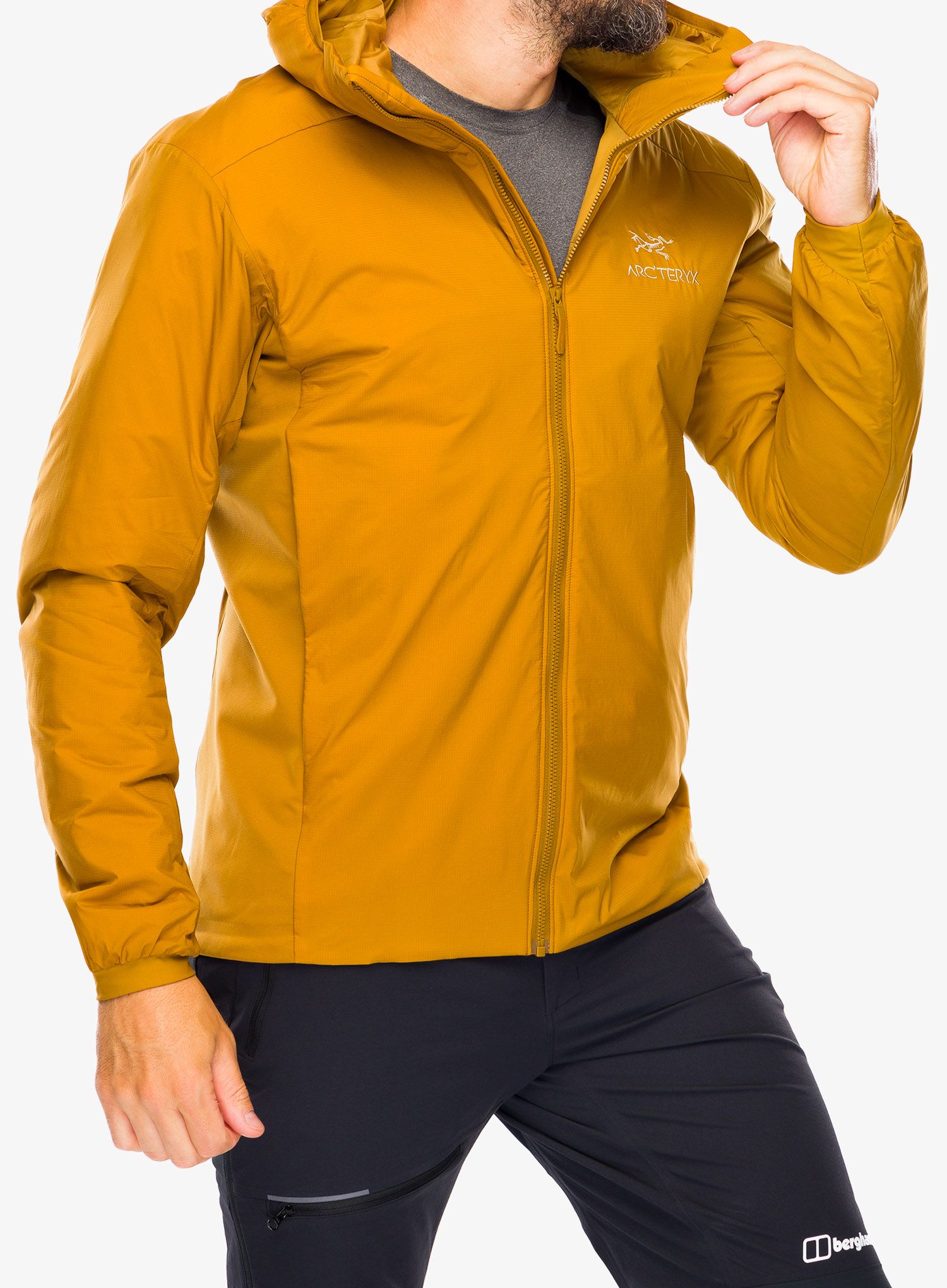 Sintetična jakna Arcteryx Atom Hoody - yukon